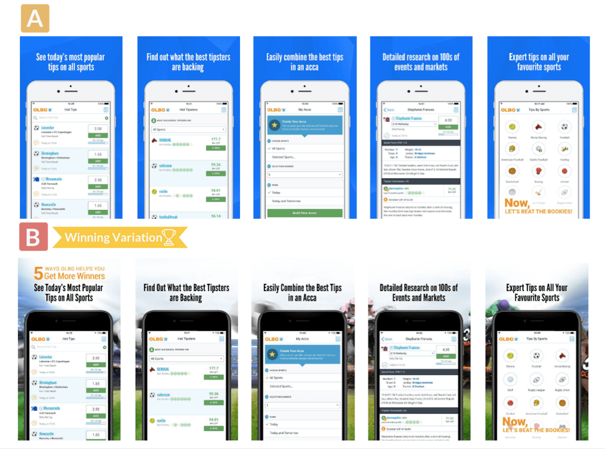 optimizing ios screenshots with SplitMetrics